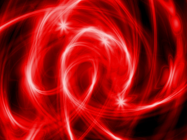 Red swirl stars black background free wallpaper for desktop - medium preview image
