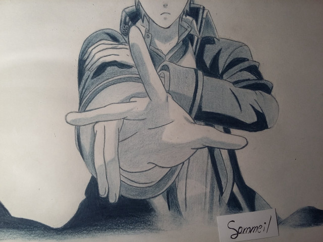 Man peace sign drawing someone free wallpaper for desktop - medium preview image