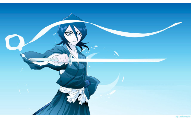 Baioken eishun kyoto samurai kimono free wallpaper for desktop - medium preview image