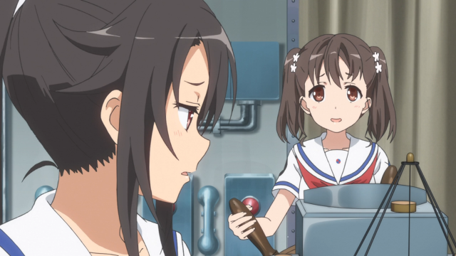 Girl long hair mirror room free wallpaper for desktop - medium preview image