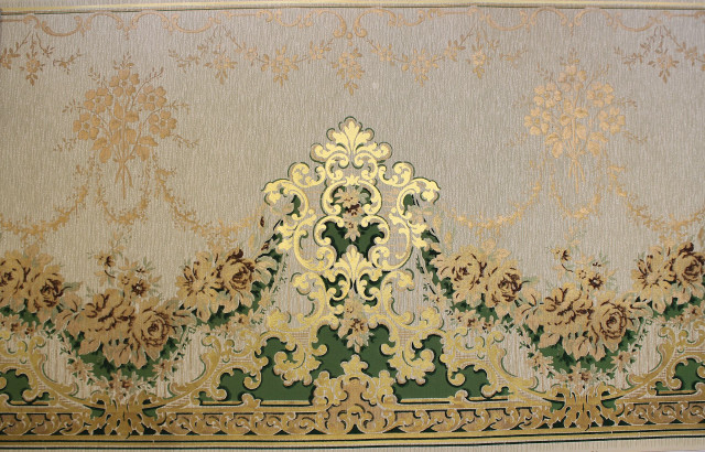 Gold green wallpaper design decoration free wallpaper for desktop - medium preview image