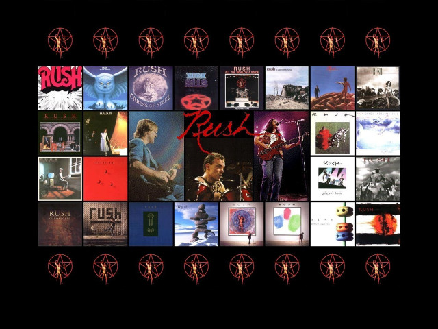 Rush collage photos people background free wallpaper for desktop - medium preview image