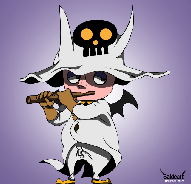 Cartoon character skull pipe mouth free wallpaper for tablet - medium preview image