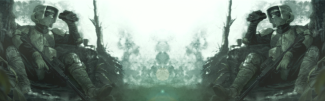 Man suit gun matte helmet free wallpaper for desktop - medium preview image