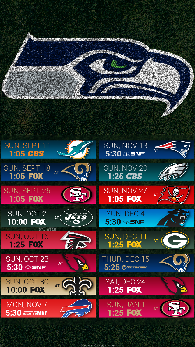 Seattle football field poster team free wallpaper for mobile - medium preview image