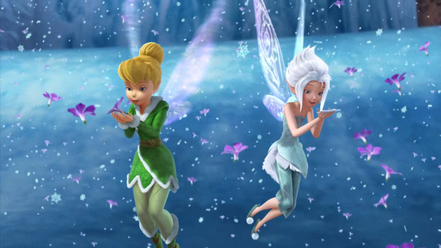 Tinkerbells flying sky butterflies man free wallpaper for desktop - medium preview image