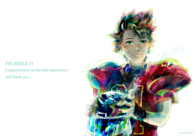 Young man holding bowl glowing free wallpaper for desktop - medium preview image