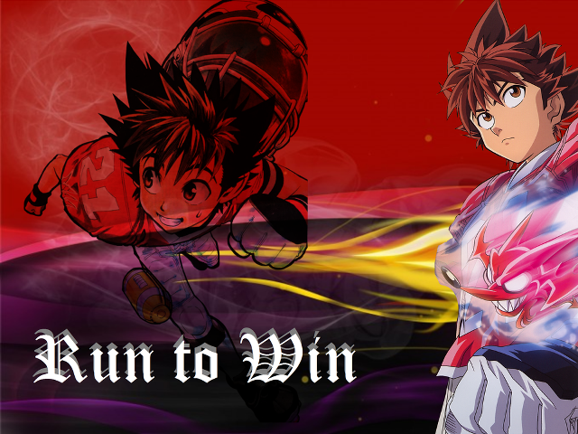 Anime characters standing run to free wallpaper for desktop - medium preview image