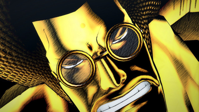 Man yellow mask glasses yellow free wallpaper for desktop - medium preview image