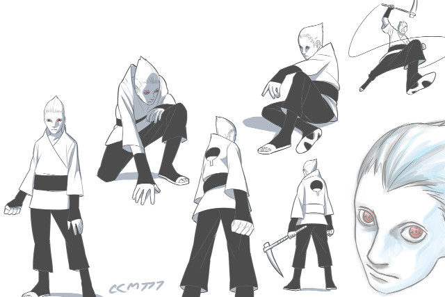 Adam manyoki character sheet knife free wallpaper for desktop - medium preview image