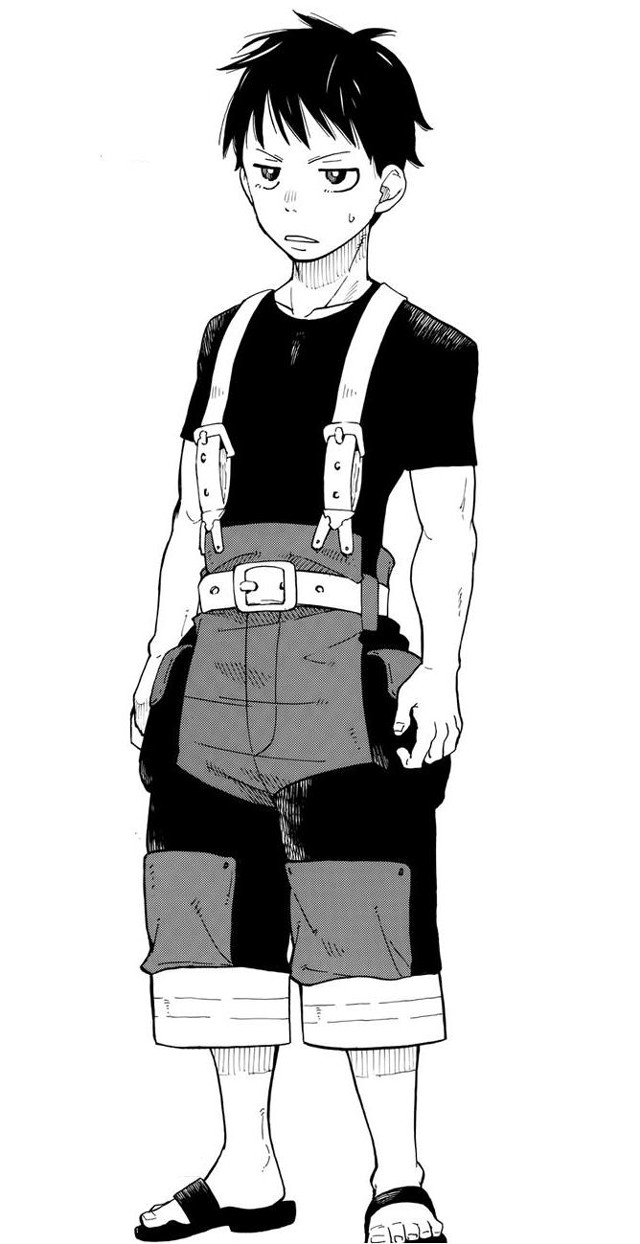 Boy suspenders blackshirt standing whitebackground free wallpaper for mobile - medium preview image