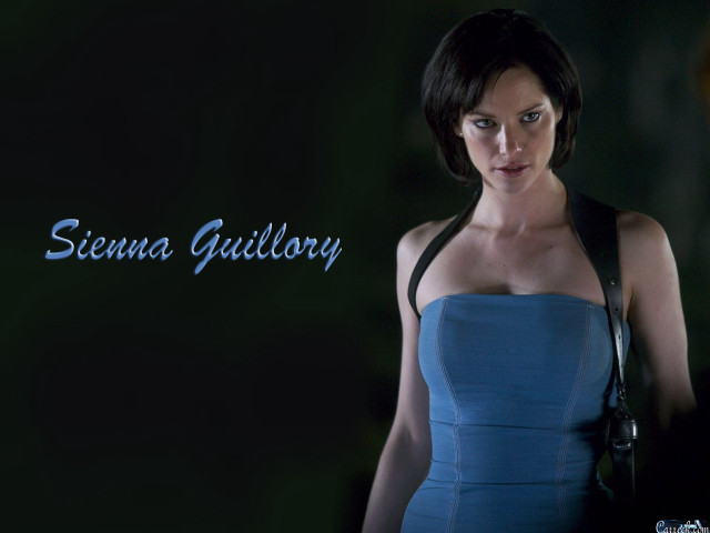 Woman blue dress camera sienna free wallpaper for desktop - medium preview image