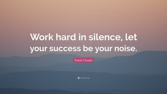 Work hard silence success mountain free wallpaper for desktop - medium preview image