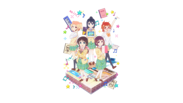 Group people suitcase stars standing free wallpaper for desktop - medium preview image