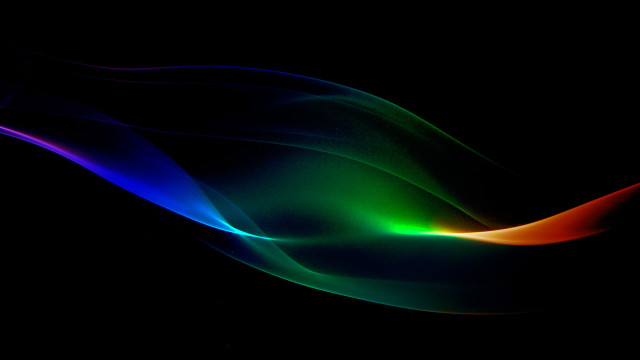 Colorful smoke swirls dark background #3 free wallpaper for desktop - medium preview image