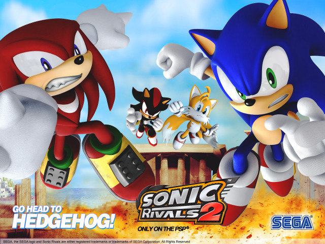 Sonic tails skateboard city skyline free wallpaper for desktop - medium preview image