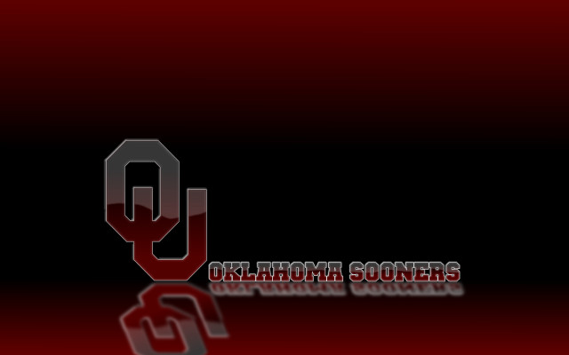 Ou football logo red black free wallpaper for desktop - medium preview image