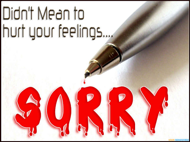 Pen writing sorry paper red #2 free wallpaper for desktop - medium preview image