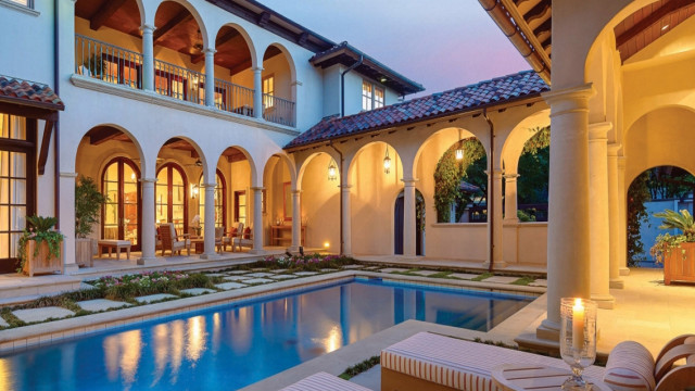 Large pool arts crafts digital free wallpaper for desktop - medium preview image