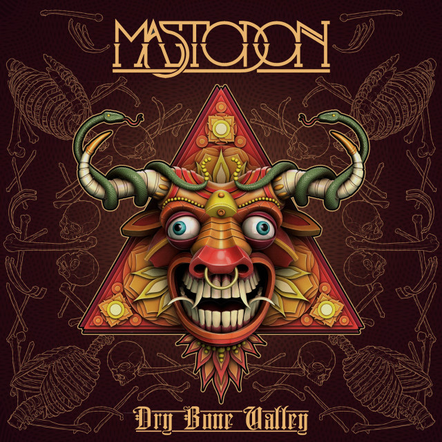 Demon mask horns face artistic free wallpaper for tablet - medium preview image