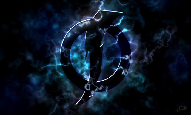 Dark blue black wallpaper lightning free wallpaper for desktop - medium preview image