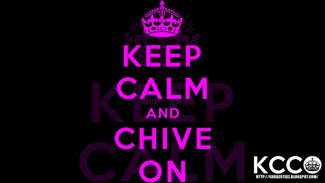 Purple keep calm chive calm free wallpaper for desktop - medium preview image