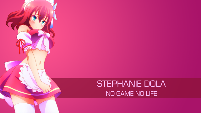 Girl pink dress cat ears free wallpaper for desktop - medium preview image