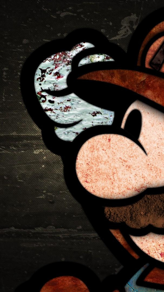 Cartoon character hat beard mustache free wallpaper for mobile - medium preview image