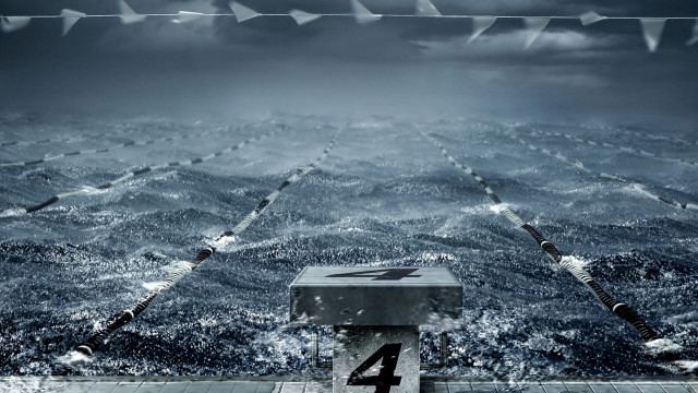 Mailbox dock water fishing rods free wallpaper for desktop - medium preview image