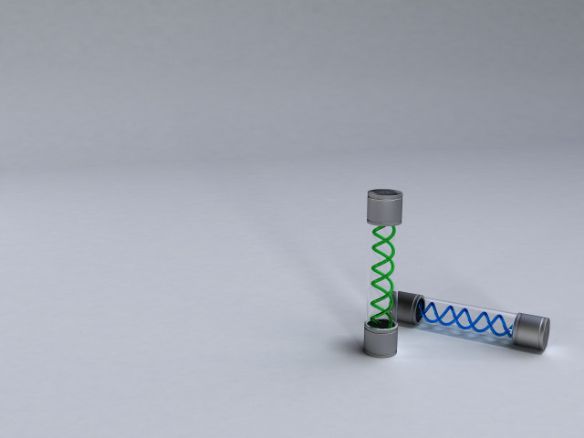 Batteries white table spiral green free wallpaper for desktop - medium preview image