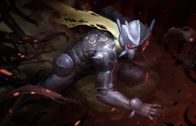 Cartoon demon character fantasy illustration free wallpaper for desktop - medium preview image