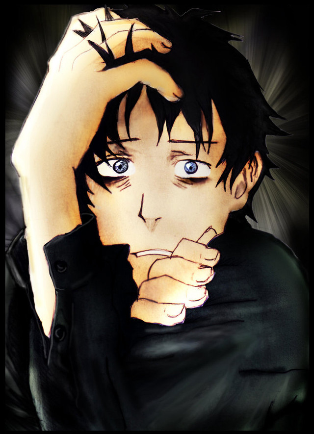 Man hand head eyes open free wallpaper for mobile - medium preview image