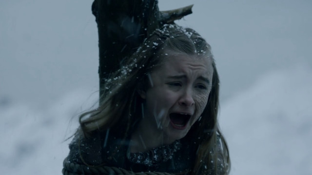 Woman snow renaissance gesture beard free wallpaper for desktop - medium preview image