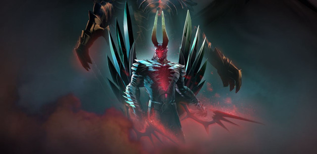 Demonic demon wings dark background free wallpaper for desktop - medium preview image