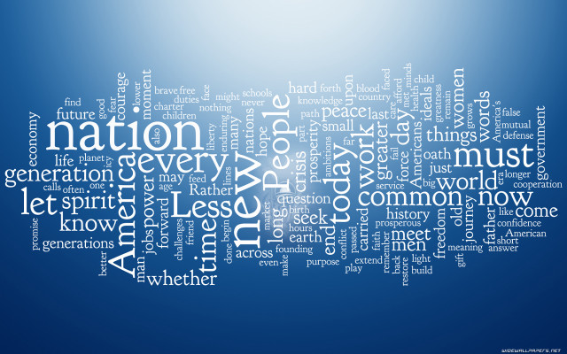 Blue background plane words languages free wallpaper for desktop - medium preview image