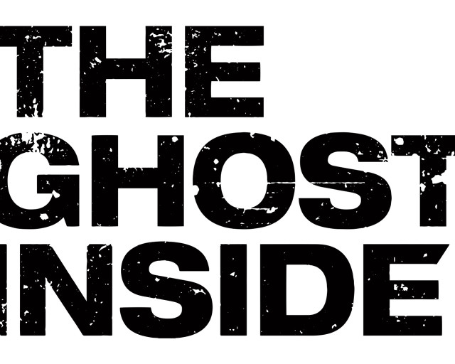 Ghost inside logo black white free wallpaper for desktop - medium preview image
