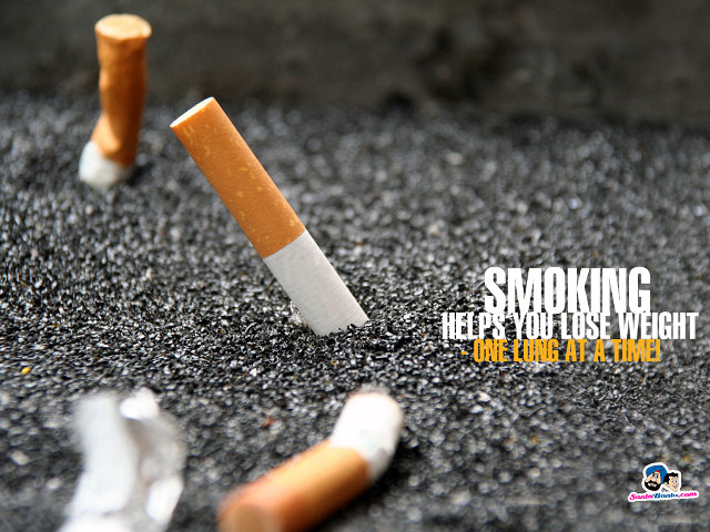 Broken cigarette smoking lose weight free wallpaper for desktop - medium preview image