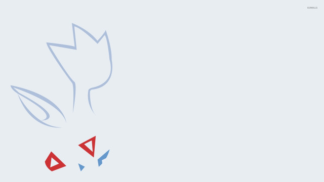 Bird red beak blue tail free wallpaper for desktop - medium preview image