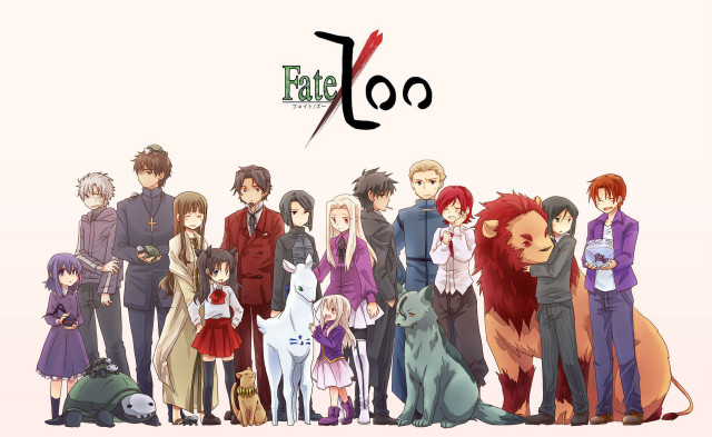 Fateo furry art albumcover chaldea free wallpaper for desktop - medium preview image
