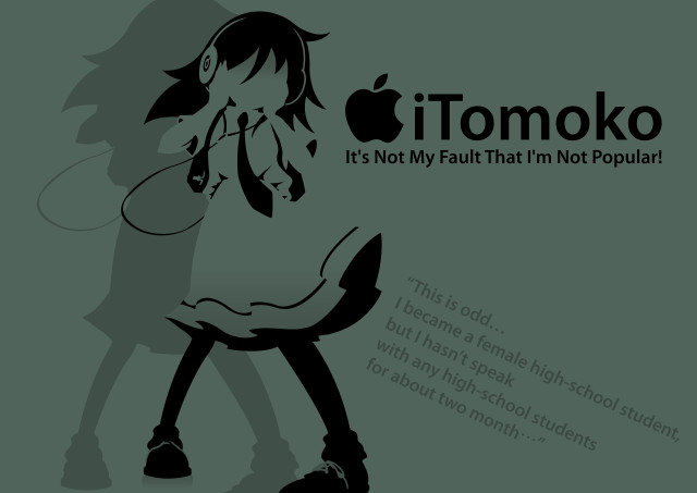 Woman dress apple logo not free wallpaper for desktop - medium preview image