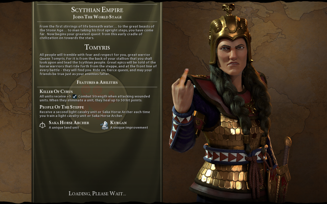 Character game menu background says free wallpaper for desktop - medium preview image