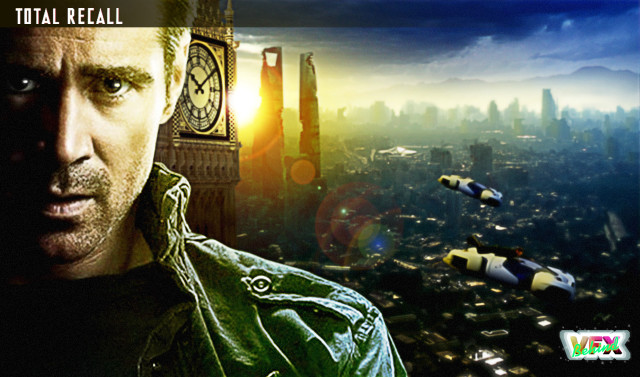 Man green jacket city clock free wallpaper for desktop - medium preview image