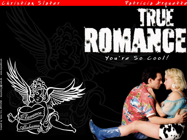 Man woman red border black free wallpaper for desktop - medium preview image