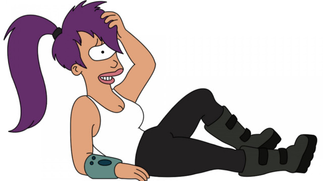 Purple hair cartoon girl remote free wallpaper for desktop - medium preview image
