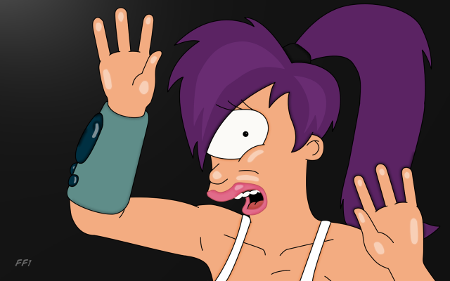Cartoon character purple hair peace free wallpaper for desktop - medium preview image