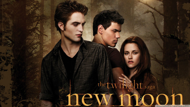 New moon tree couple girls free wallpaper for desktop - medium preview image