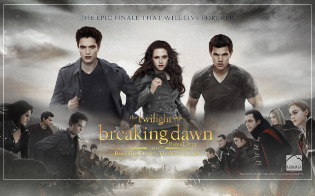 Group people poster twilight breaking free wallpaper for desktop - medium preview image