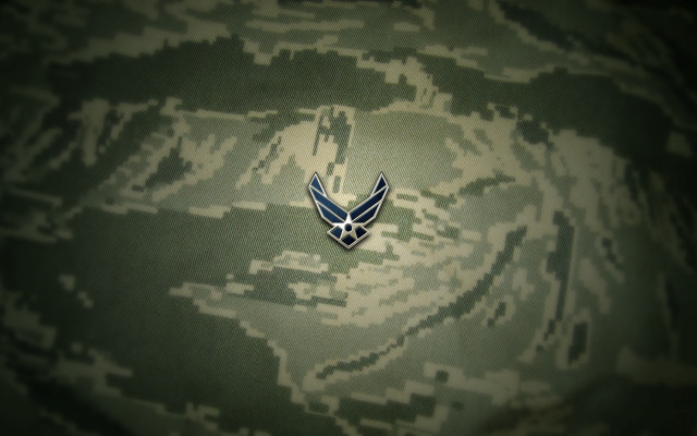 Military uniform badge camouflage background free wallpaper for desktop - medium preview image