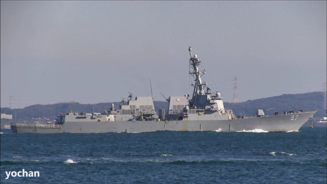 Large ship water mountain sky free wallpaper for desktop - medium preview image