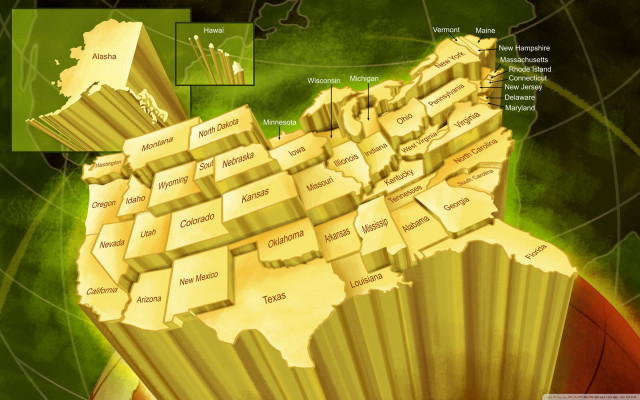 Map united states major cities free wallpaper for desktop - medium preview image